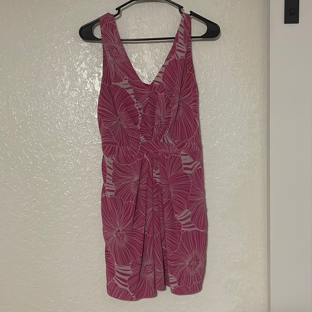 Armani Exchange flower print brunch dress